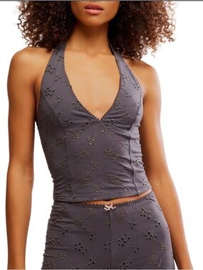 Free People Full Bloom Halter Top
